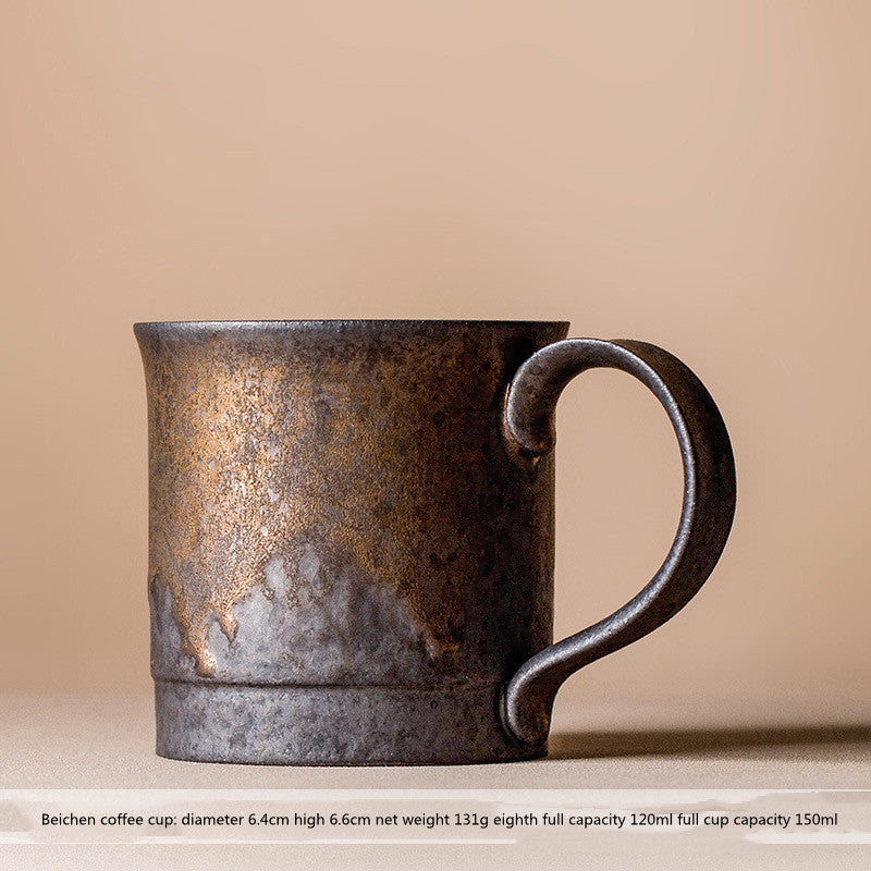 Rustic Glazed Artisan Coffee Mug