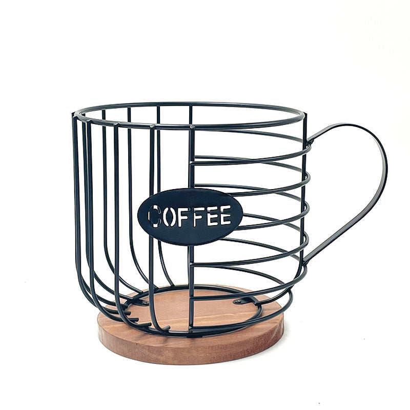 Iron Coffee Storage Rack Capsule Holder Convenient Coffee Mate