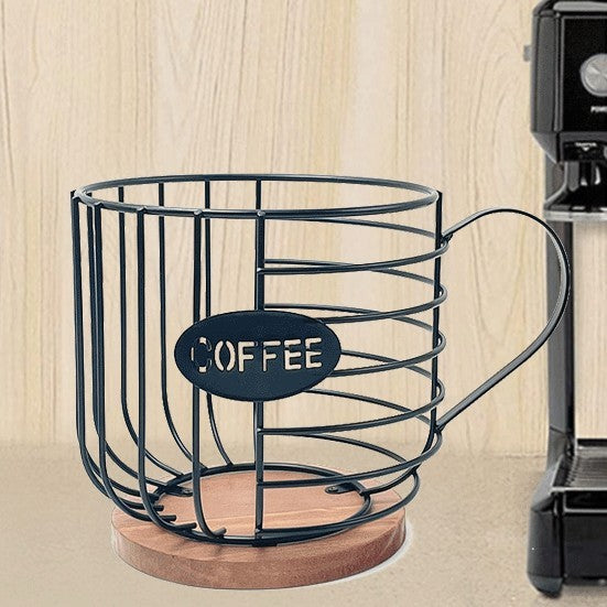 Iron Coffee Storage Rack Capsule Holder Convenient Coffee Mate