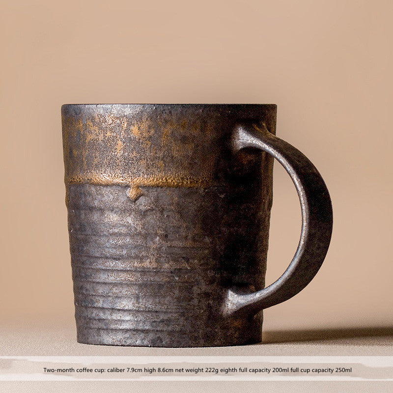 Rustic Glazed Artisan Coffee Mug