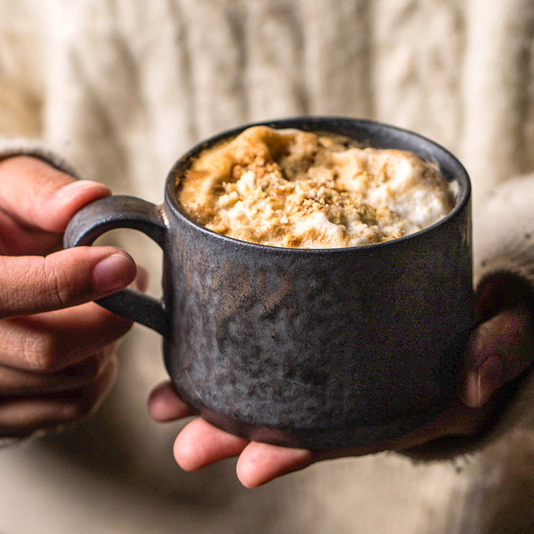 Rustic Glazed Artisan Coffee Mug