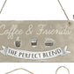 Coffee Art Wooden Hanging Sign