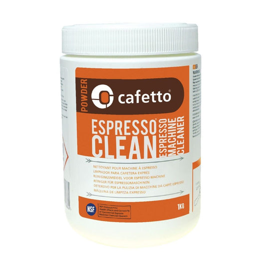 Cafetto - Espresso Clean Powder - 1 Carton -12 X 1kg
