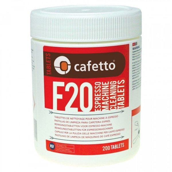 Cafetto - F20 Espresso Machine Cleaning Tablets 2.0g - 1 Carton - 4 X 200 Tablets