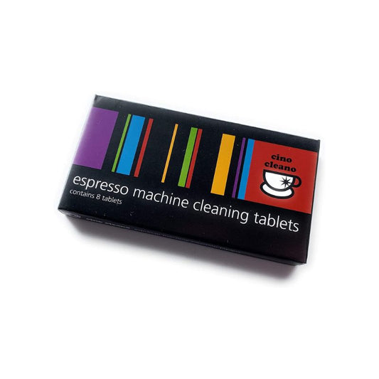 Cafetto - Cino Clean Espresso Machines Tablets - 1.5g X 8 Pack Tablets (25 Per Carton)