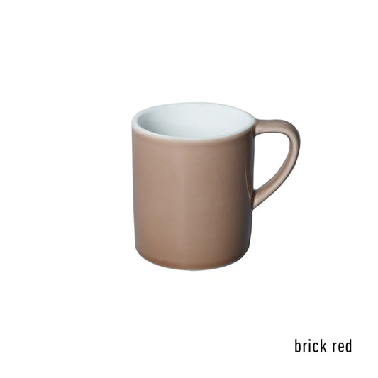 LOVERAMICS Bond Collection Coffee Mugs 10oz - Set of 6 - Brick Red
