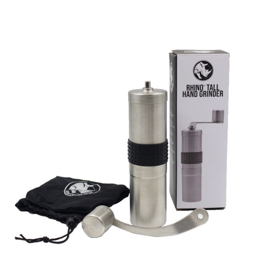 Rhino Coffee Gear Hand Grinder- Tall All New Design 2024