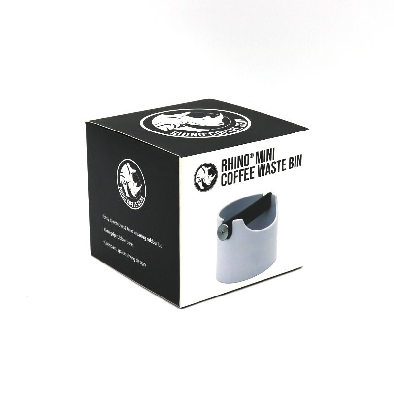 RHINO Coffee Gear Mini Waste Bin - White