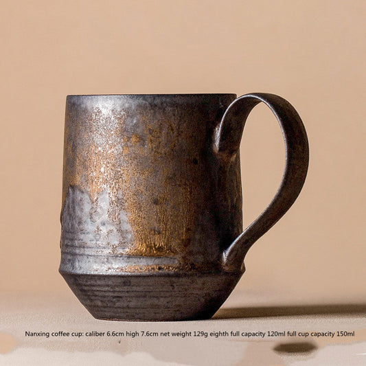 Rustic Glazed Artisan Coffee Mug